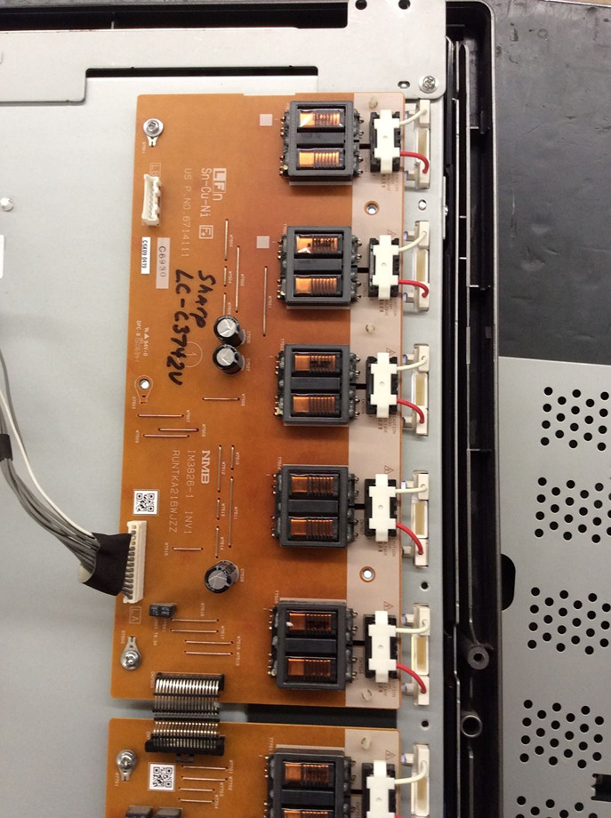 Sharp RUNTKA216WJZZ (IM3826-1) Master Backlight Inverter Board f